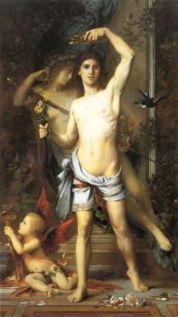 古斯塔夫 莫羅 The Young Man and Death 古斯塔夫 莫羅 The Young Man and Death